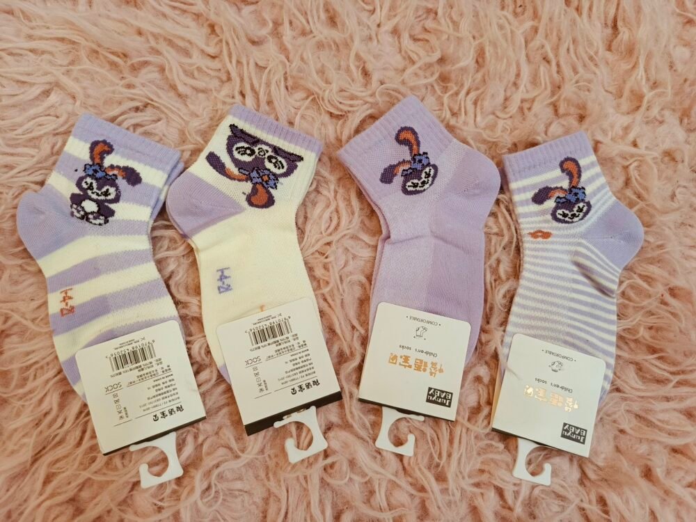 Patpat kids cute karomi socks - Image 1