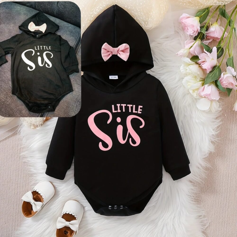 little sis baby romper 
3&6
6&9 month - Image 1