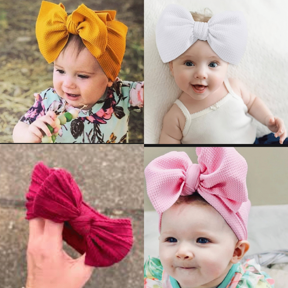 Shein pack of 4 bands 
3 full big bows bands
1 medium bow band - Image 1