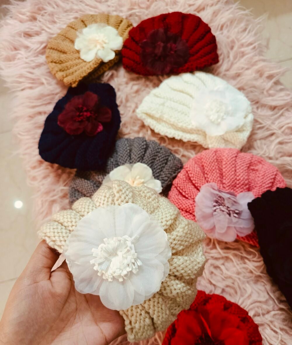 beautiful turban cap for baby girl - Image 11