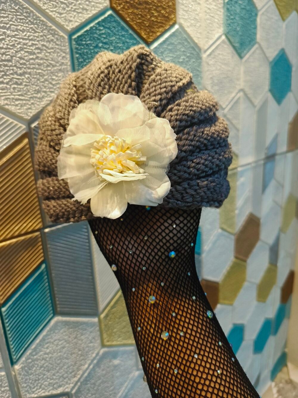 beautiful turban cap for baby girl - Image 8