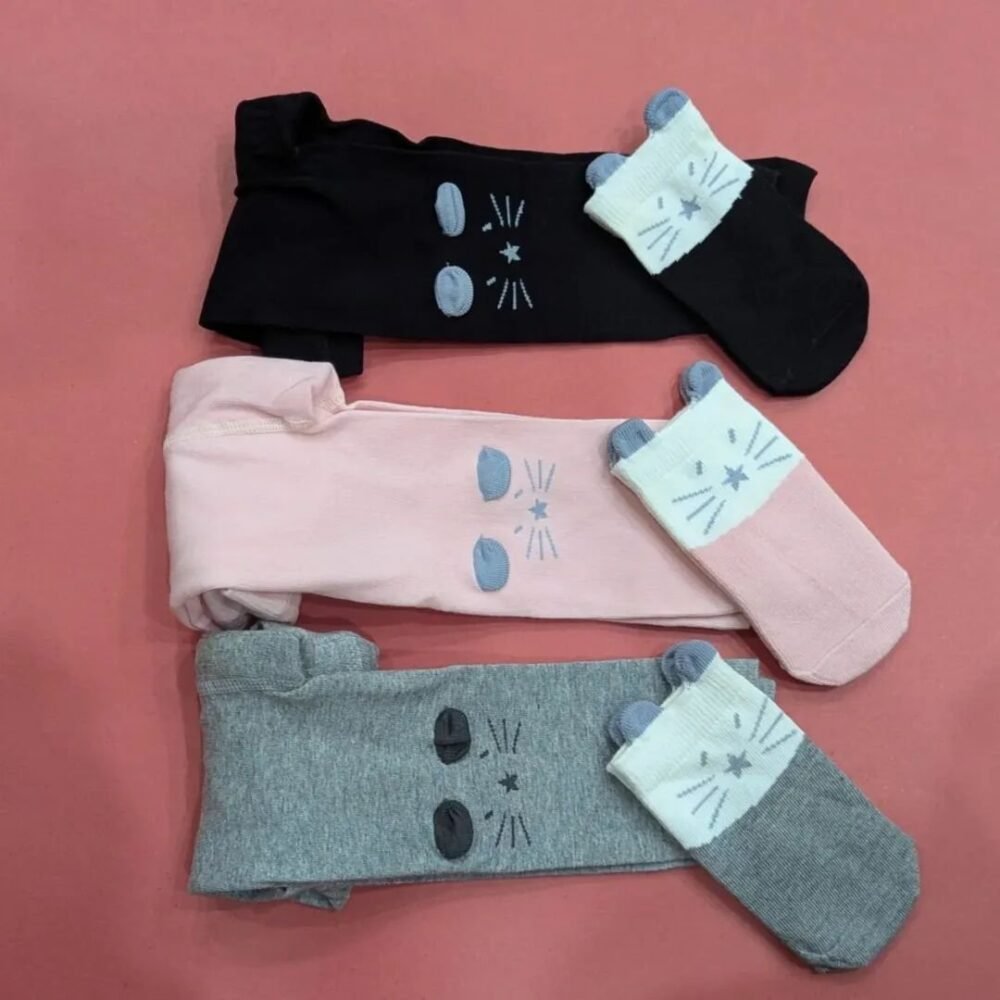 imported patpat baby tights+ socks use as leggings too  0 to 3 years - Image 2