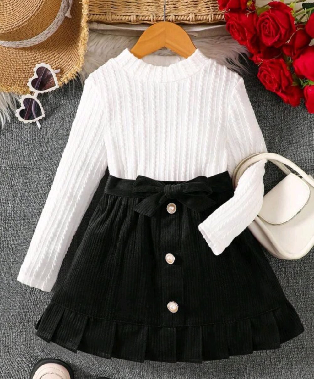 Shein kids girls warm dress
size5-6
6-7 - Image 1