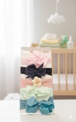 Shein baby girl big bow bands