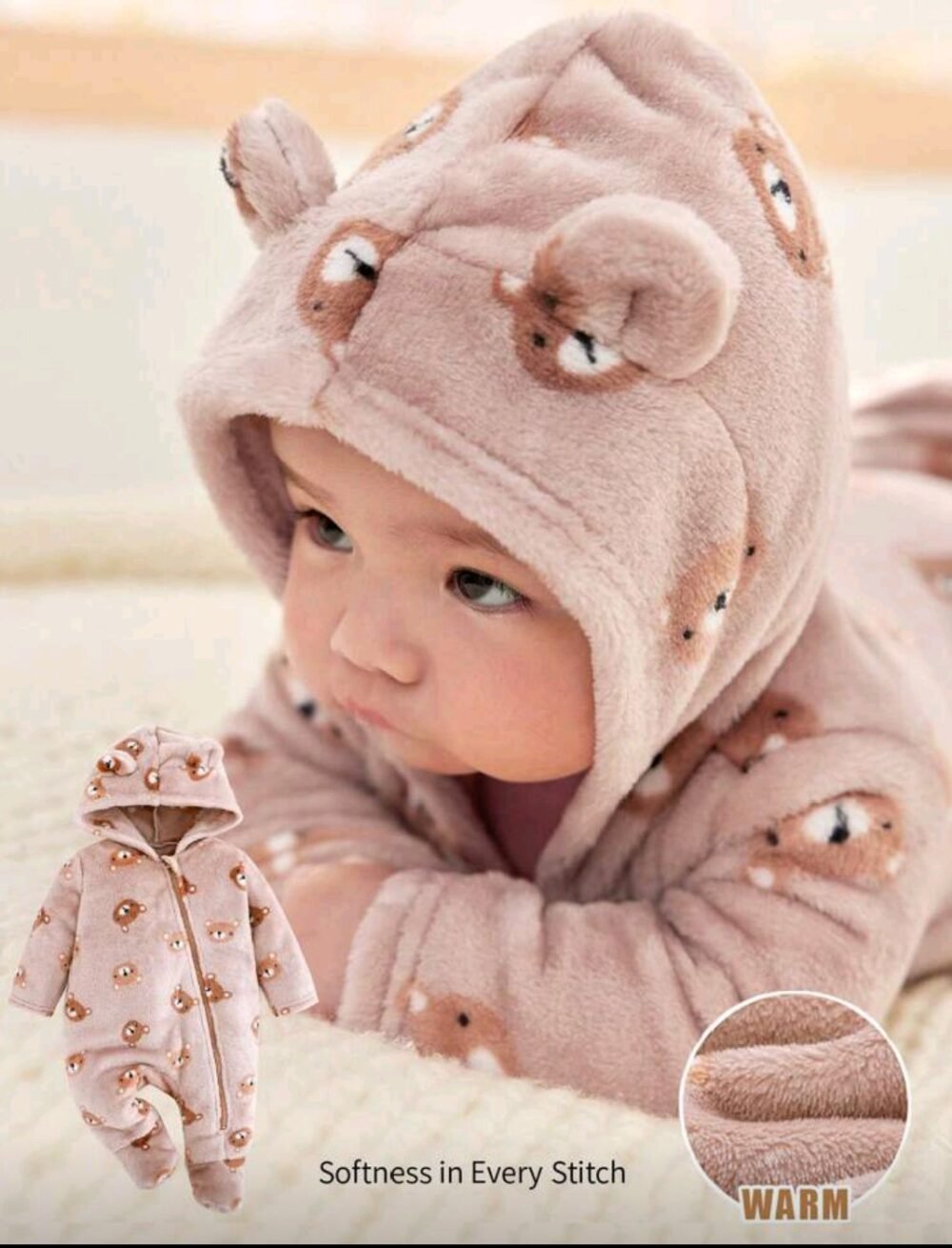 Shein baby romper 
0 till 6 months - Image 1