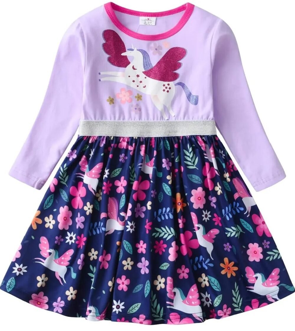 imported unicorn Frock
size2_3 year - Image 1
