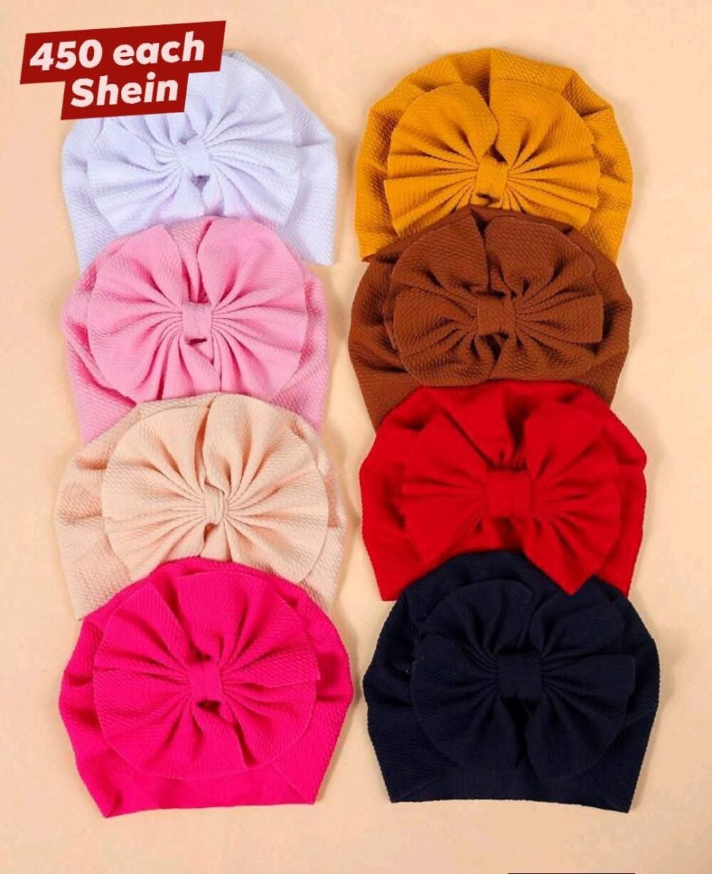 Shein baby turban caps - Image 1