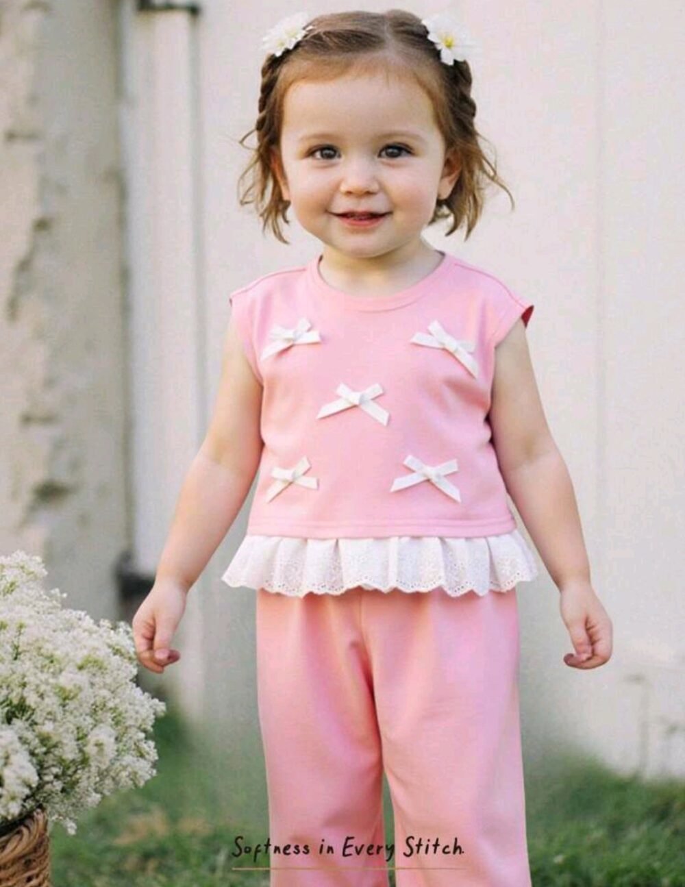 Shein baby girl cute 2 pc dress
size 2-3 year - Image 2