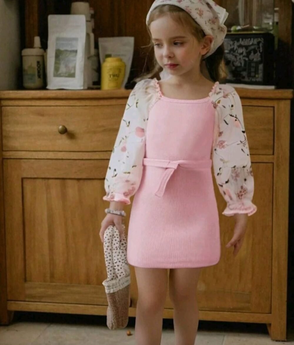 Shein baby girl cute kids dress
size 3,4 years - Image 1