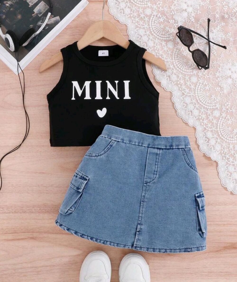 Shein baby girl dress 2 pc
age 2-4 year - Image 1