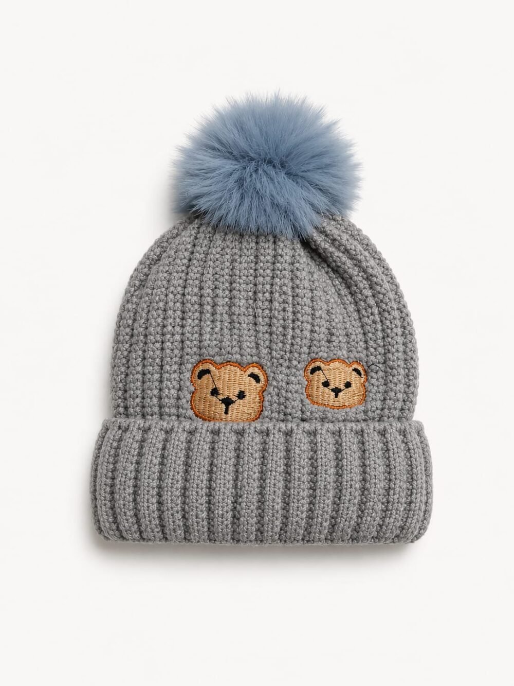 Cartoon Baby Bear Winter Cap - Image 2