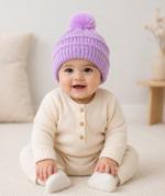 Toddler/Baby unisex beanie cap for winter