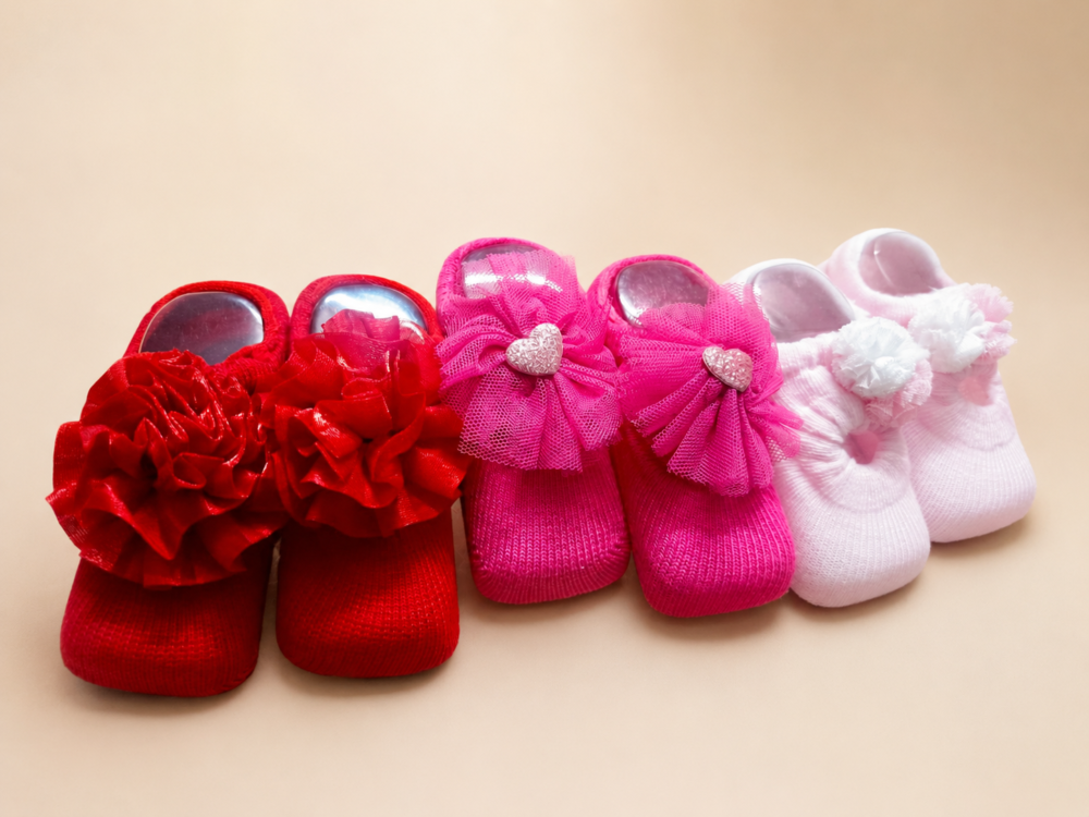 3 pairs Baby Anti-Slip Floor Socks/Toddler Boat Socks - Image 1