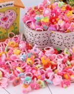1heart box Kids Cartoon Rings - Great For Parties, Gifts And Daily Entertainment, Random Styles & Colors