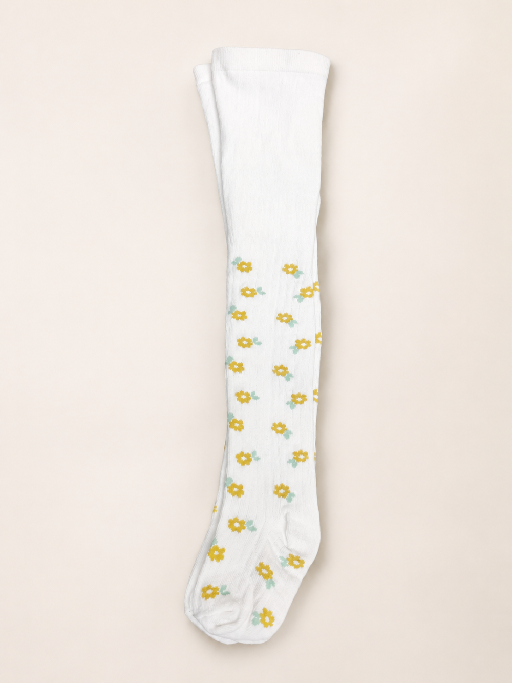 White floral leggings for baby/ kids best for all season imported leggings - Image 1