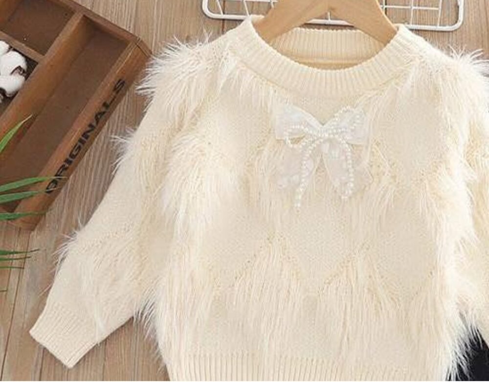 Cute & Cozy 2-Piece Winter Korean Set for Baby kids  Girls - Image 2